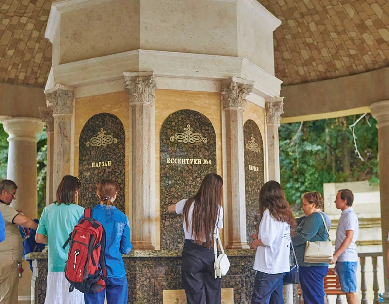 Отель «Ария» г. Кисловодск. Бювет