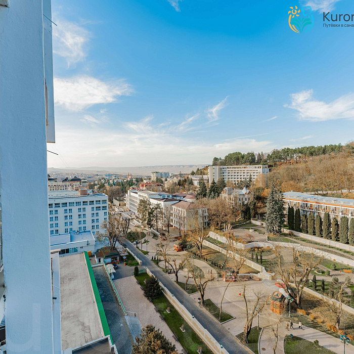  Санаторий «им. Димитрова» Кисловодск. Вид из номера