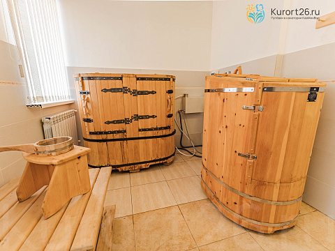 Санаторий «Радуга», Кисловодск. Кедровая бочка