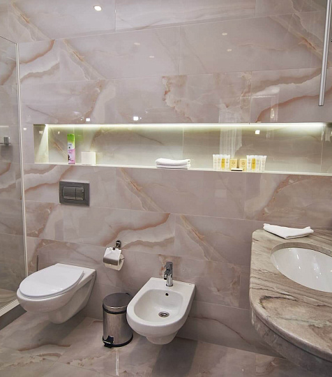   Санаторий «Солнечный» г. Кисловодск. Номер «Семейный Люкс», ванная комната