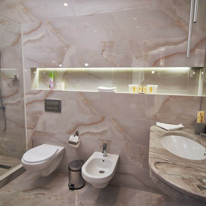   Санаторий «Солнечный» г. Кисловодск. Номер «Семейный Люкс», ванная комната