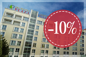 Акция «Снижение цены на 10%» в санатории «Плаза», г. Кисловодск