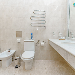  Санаторий «Долина Нарзанов» Ессентуки, двухместный двухкомнатный Люкс, ванная комната