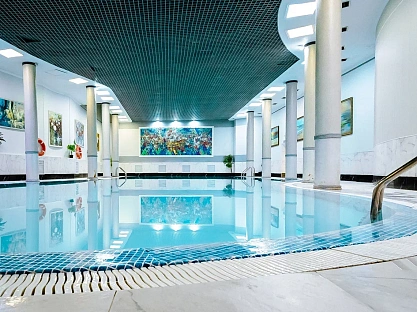 Cанаторий «Вернисаж» г. Кисловодск. Бассейн