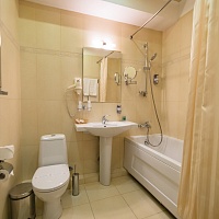  Санаторий «Буковая роща», Железноводск. Ванная комната в номере одноместный «De Luxe»