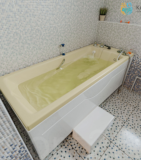   Санаторий «Горячий ключ», Пятигорск. Ванное отделение