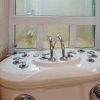  Санаторий «Пятигорье», г. Пятигорск. Ванное отделение, душ Шарко