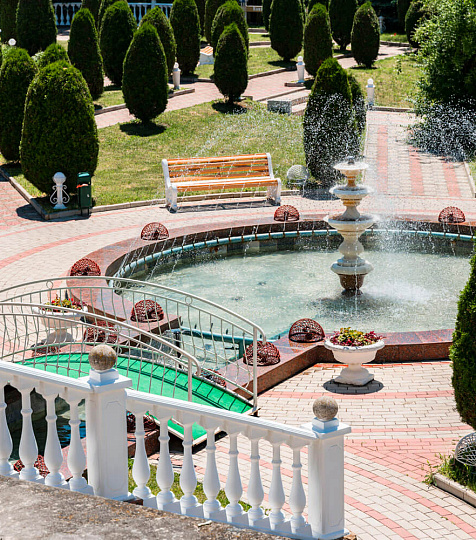  Центральный военный санаторий, г. Пятигорск. Территория