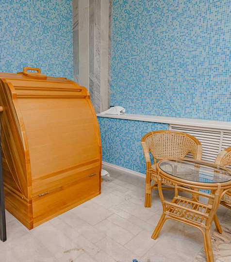  Санаторий Крепость г. Кисловодск, кедровая бочка