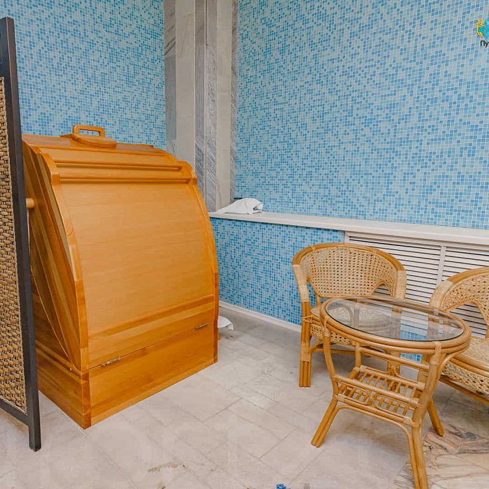  Санаторий Крепость г. Кисловодск, кедровая бочка