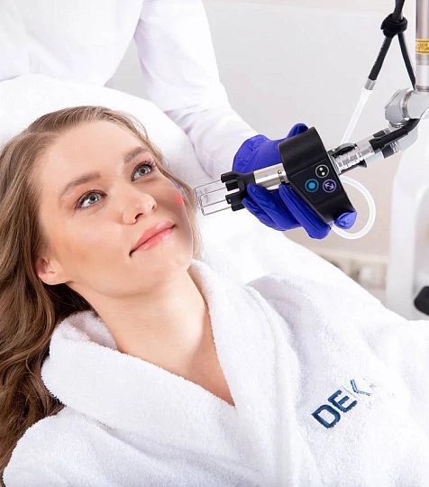  Спа-санаторий «Комильфо» г. Пятигорск. Лазерная шлифовка СО2 на аппарате Deka