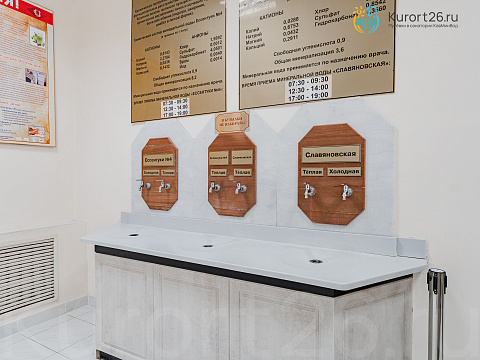 Санаторий «Центросоюз» г. Кисловодск. Бювет