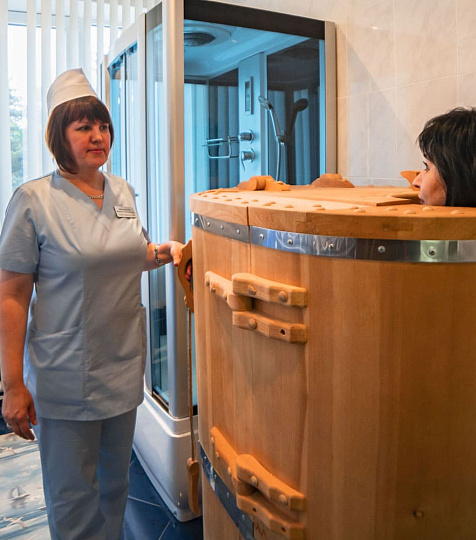  «Ессентукский военный санаторий», г. Ессентуки. Кедровая бочка