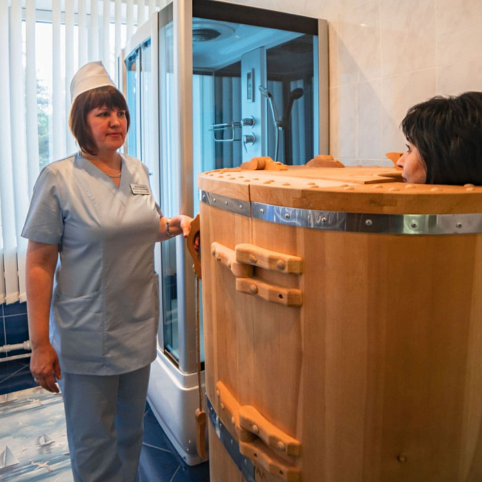  «Ессентукский военный санаторий», г. Ессентуки. Кедровая бочка