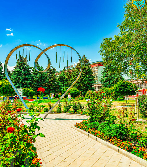  Санаторий «Виктория» Ессентуки. Территория