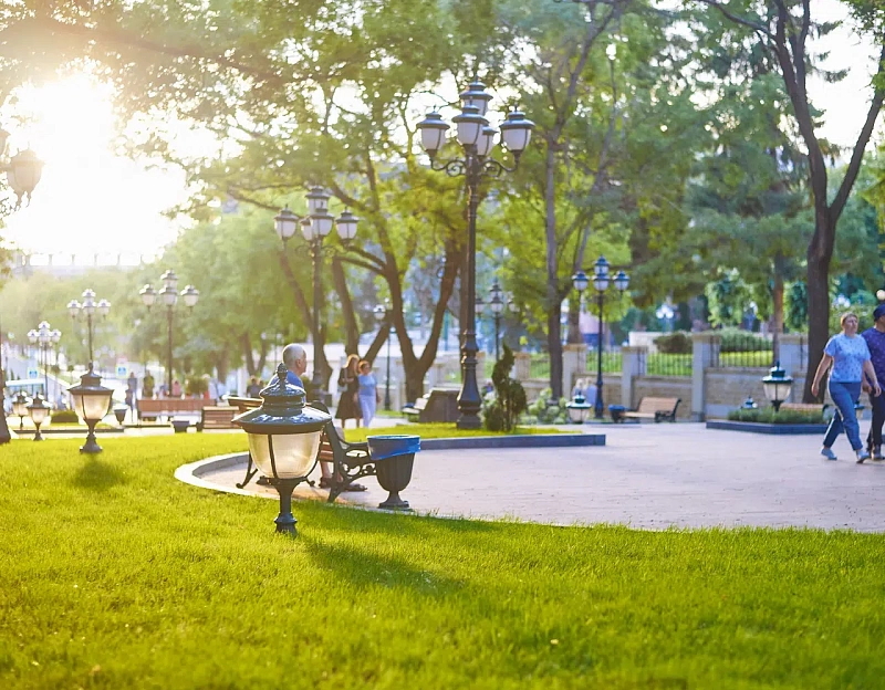 Отель «Ария» г. Кисловодск, Территория