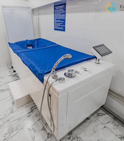  Санаторий «Колос» г. Кисловодск. Ванное отделение, сухие углекислые ванны