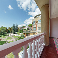  Санаторий «им. С.М. Кирова» Кисловодск. Общий балкон