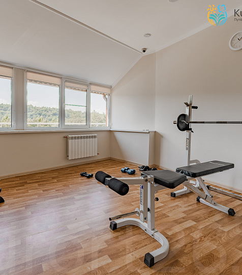   Санаторий «Джинал»  г. Кисловодск. Зал ЛФК