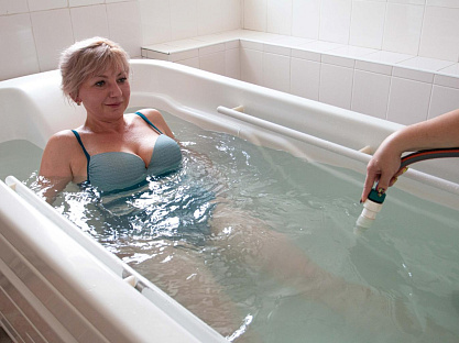 Санаторий «Здоровье» г. Железноводск. Ванное отделение