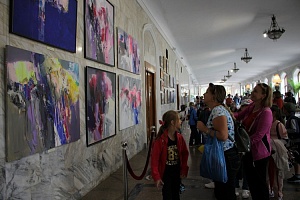 Выставка живописи открылась в Кисловодском национальном парке