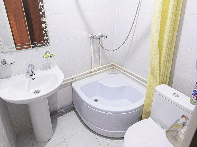 Санаторий «им. Анджиевского», Ессентуки. 1-местный улучшенный номер 1 категории, корпус 1