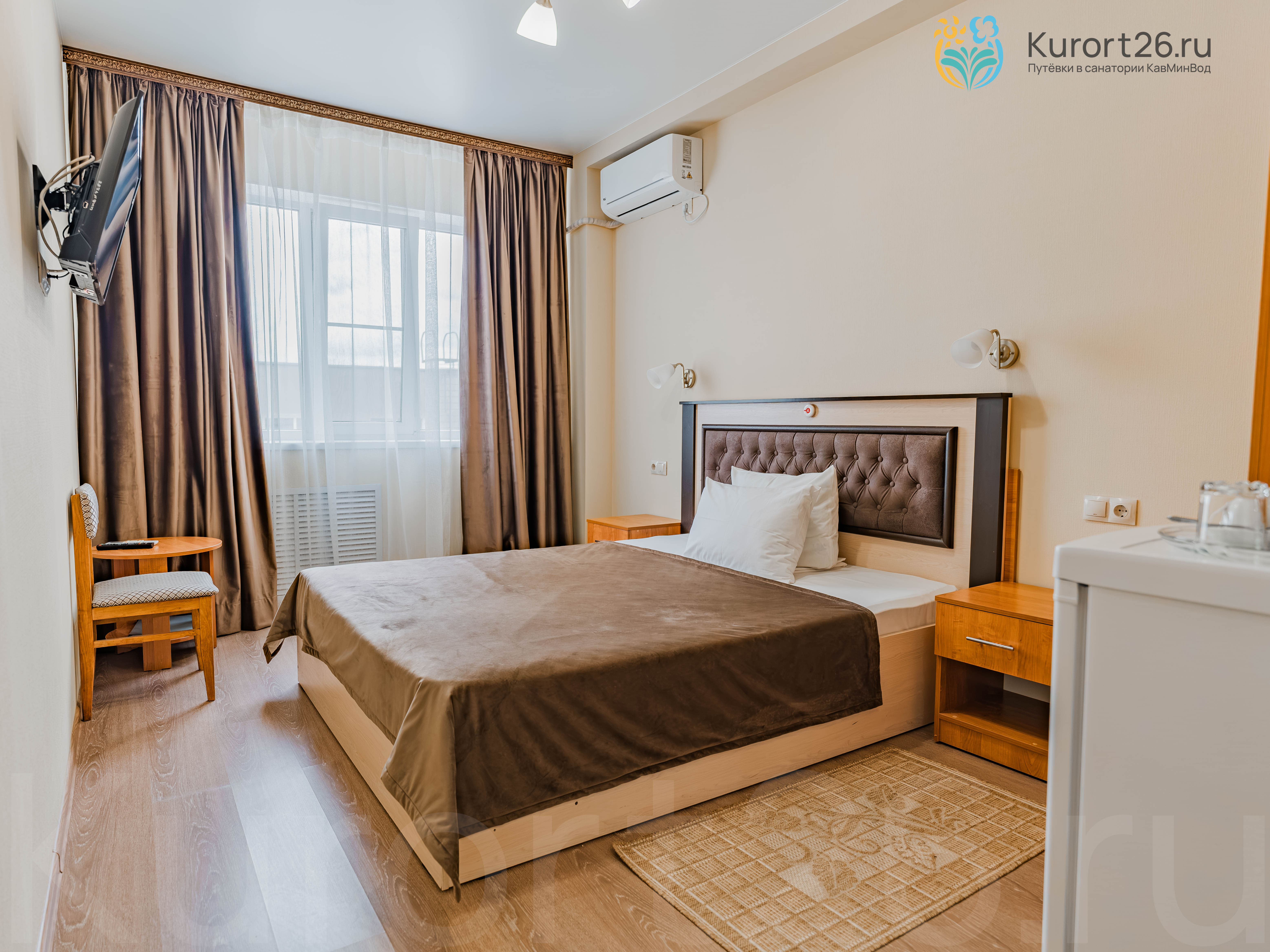  Санаторий «Альянс» г. Железноводск. Одноместный однокомнатный номер «Стандарт»