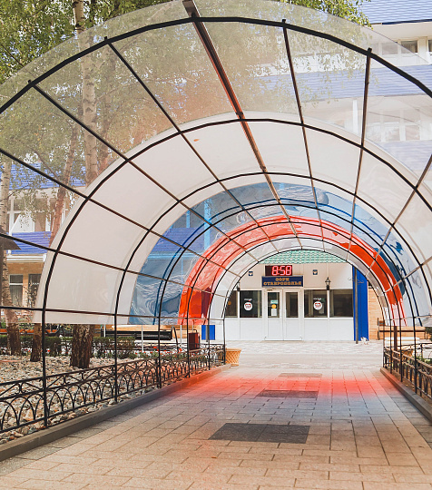  Санаторий «Зори Ставрополья», Пятигорск. Территория