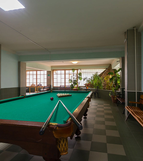  Санаторий «Лесная поляна», Пятигорск. Бильярд