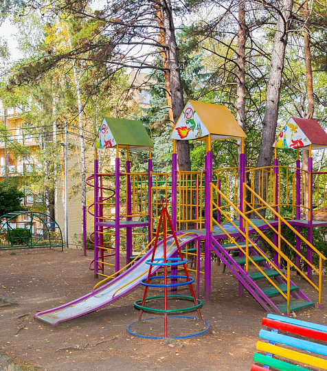  Санаторий «Москва», г. Кисловодск. Детская площадка