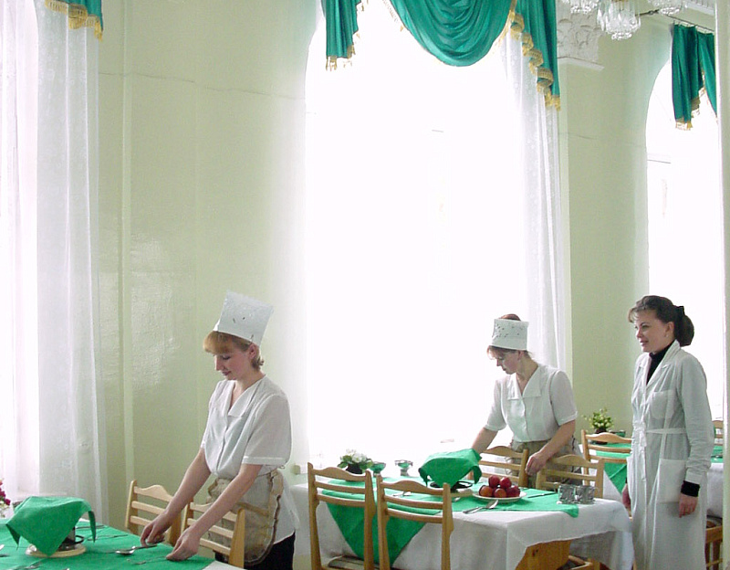  Санаторий &laquo;Кавказ&raquo; Ессентуки, столовая