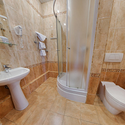  Санаторий «Горный Воздух», Железноводск. Ванная комната в номере одноместный стандарт