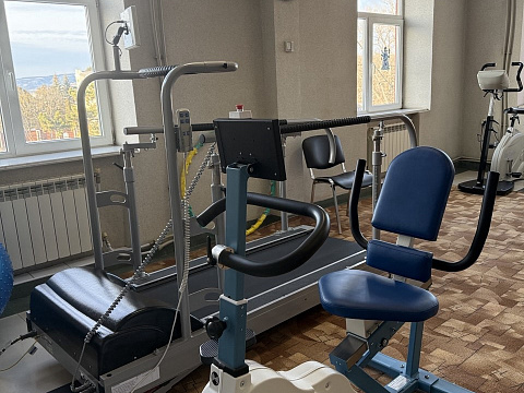 Санаторий «Курортная больница», Кисловодск. Зал ЛФК