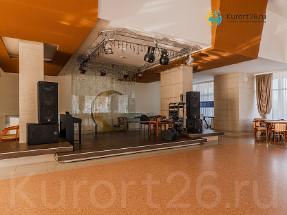 Санаторий «Крепость» г. Кисловодск. Танцпол