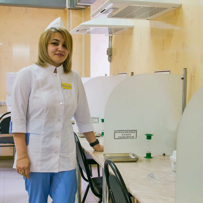  Санаторий «Нарзан» Кисловодск. Кабинет ингаляций