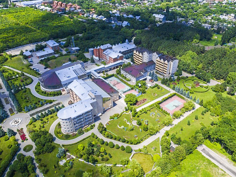 Санаторий «Машук Аква-Терм» Железноводск. Территория