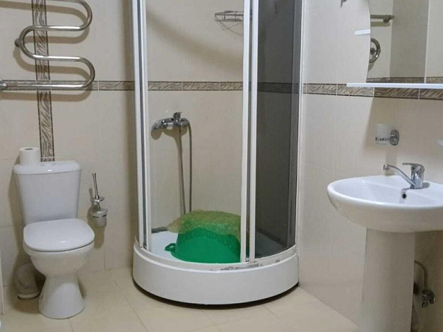 Санаторий «Руно», г. Пятигорск, номер Студия (Каштан), ванная комната