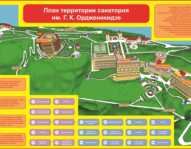 Санаторий «им. Г.К. Орджоникидзе», Кисловодск