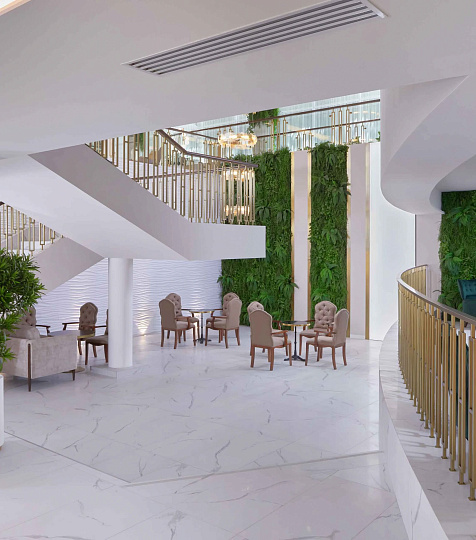  Санаторий «Плаза» г. Кисловодск. Холл