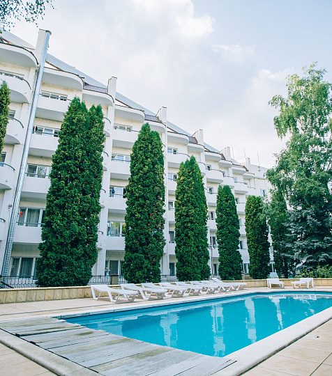  Санаторий «Центросоюз», Кисловодск. Открытый бассейн