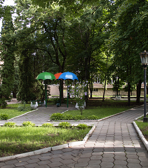  «Ессентукский военный санаторий», г. Ессентуки. Территория