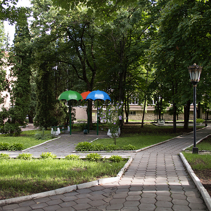  «Ессентукский военный санаторий», г. Ессентуки. Территория