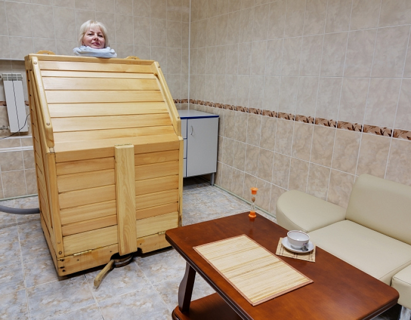Санаторий «Горный Воздух» г. Железноводск. Кедровая бочка Санаторий «Горный Воздух» г. Железноводск. Кедровая бочка