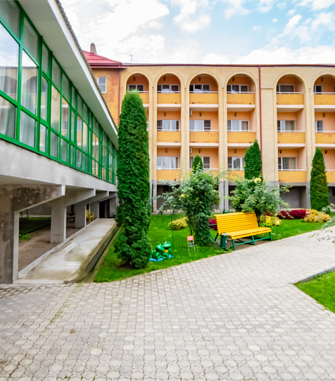  Санаторий «Лесной», Железноводск. Теплый переход между корпусами