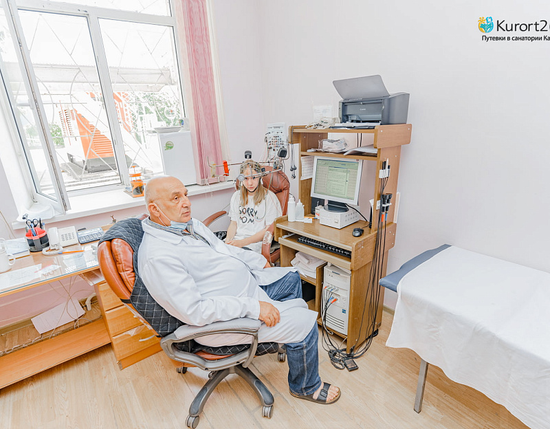 Пятигорская Клиника НИИ Курортологии, кабинет варча