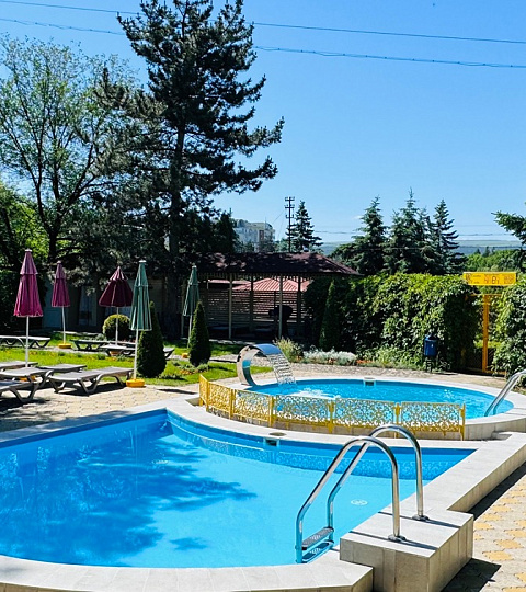  Санаторий «Кругозор» г. Кисловодск. Открытый бассейн