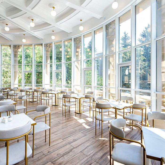  Санаторий «Шахтёр» г. Ессентуки. Ресторан «Печорин»