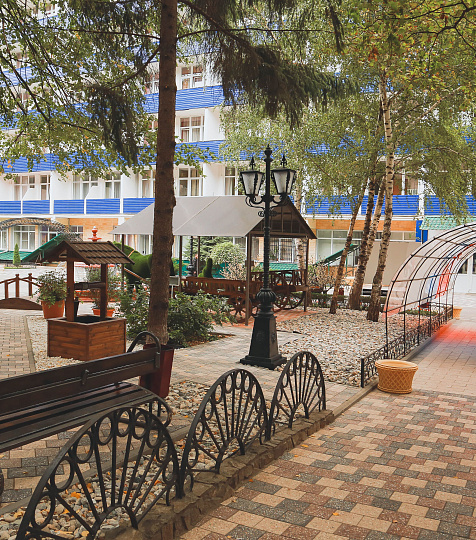  Санаторий «Зори Ставрополья», Пятигорск. Территория