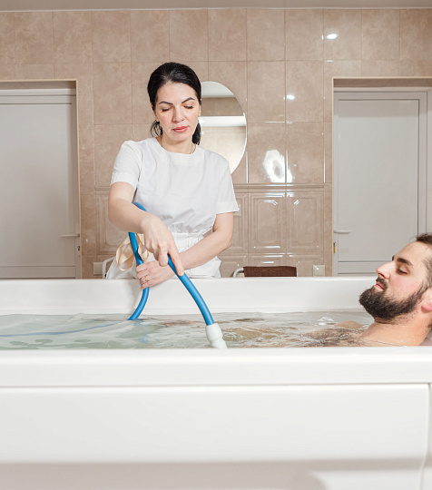  Санаторий «Дворец нарзанов» г. Кисловодск. Ванное отеделение