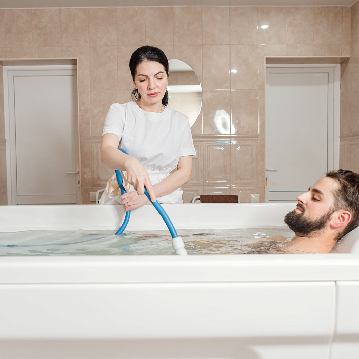  Санаторий «Дворец нарзанов» г. Кисловодск. Ванное отеделение